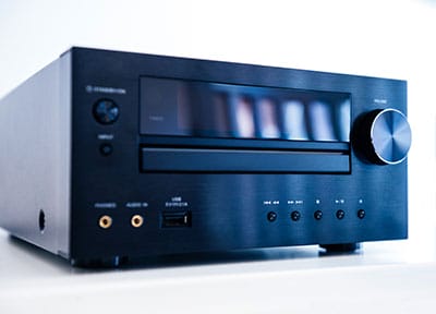 an audio amplifier 