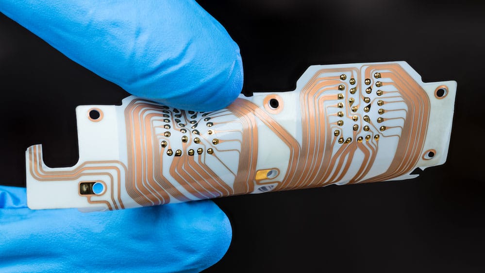 flex PCB with copper layer