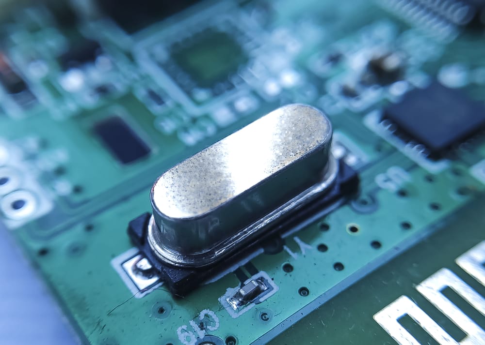 close-up photo of an oscillator
