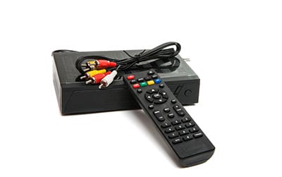 A digital decoder and remote control
