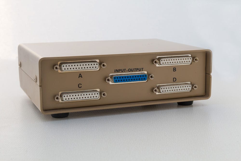 Conventional rs232 ports