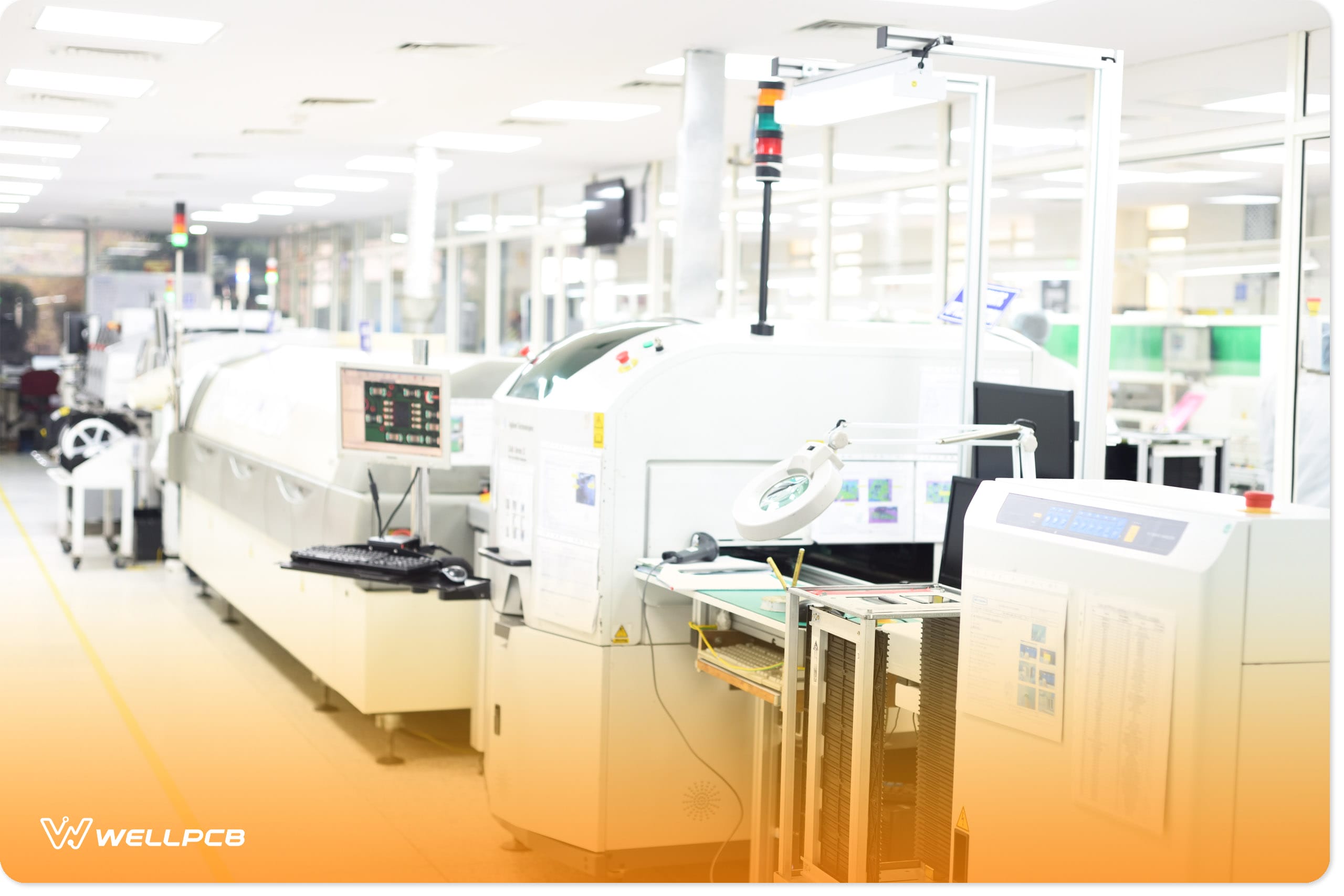 A surface mount technology machine