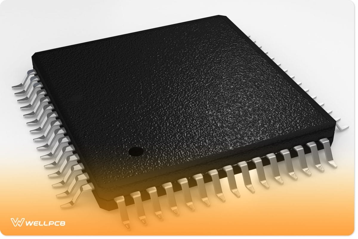 A through-hole IC