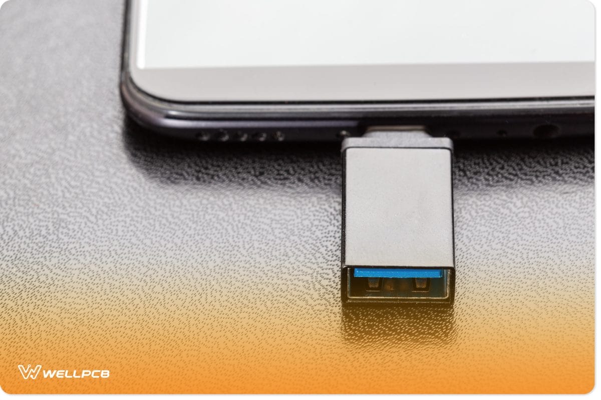 Cellphone Smartphone Usb Otg Data Attached