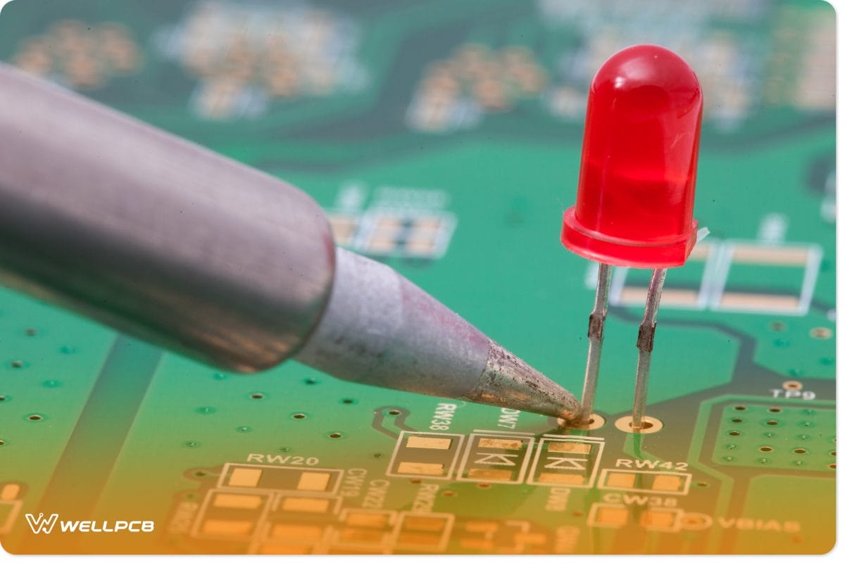 Electronic Circuit Board LEDs