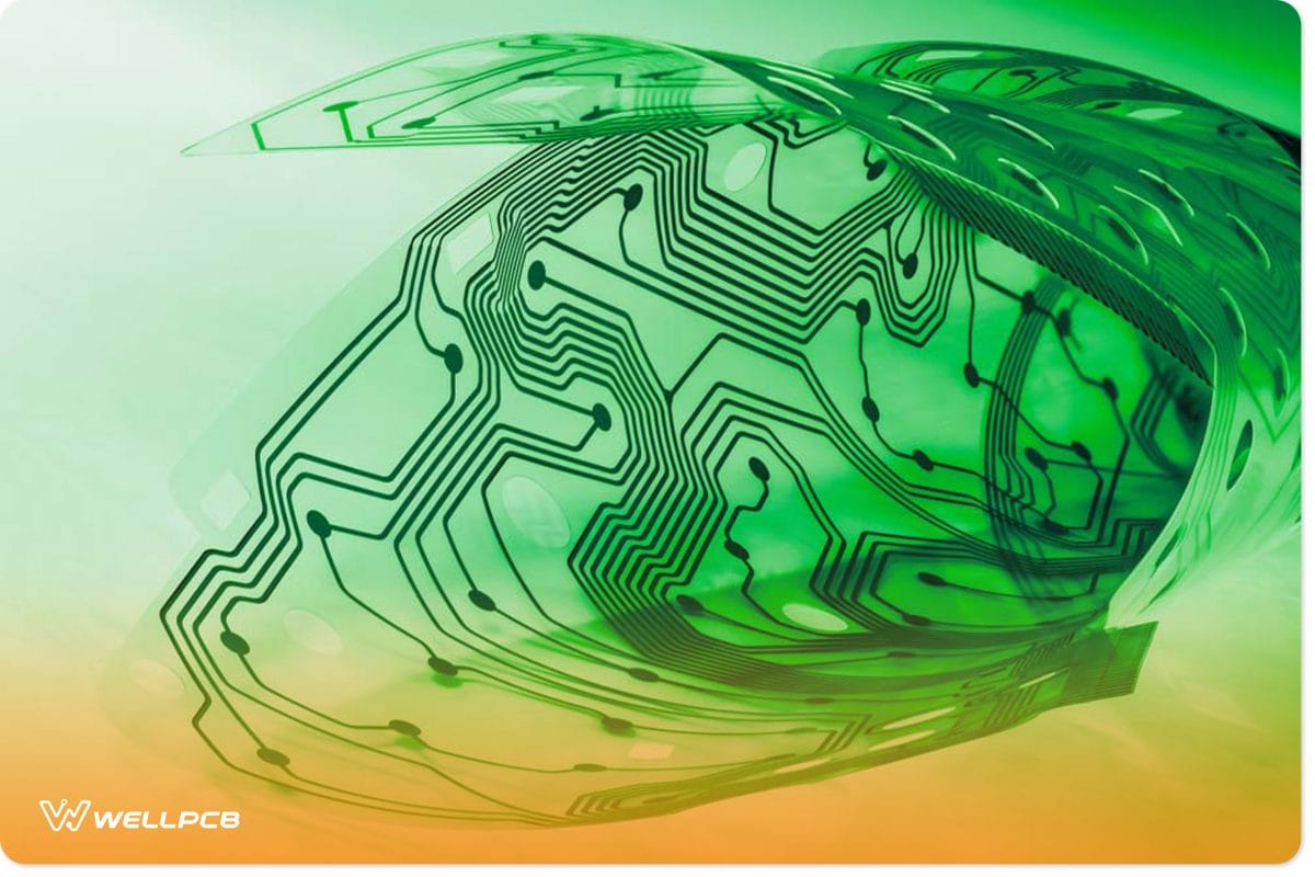 Electronic Flex Circuit Board Plastic Membrane