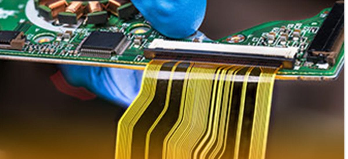 Flexible micro chips or resistors on PCB