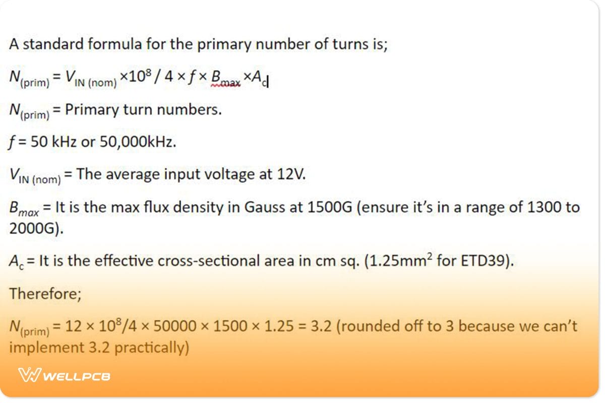 How to Calculate Ferrite Core Transformers