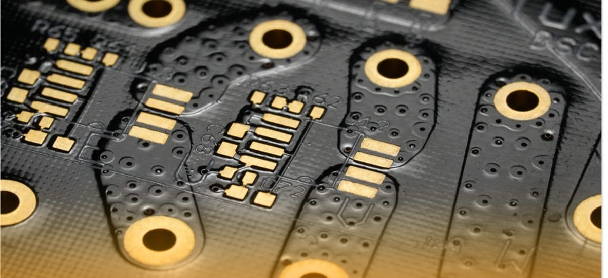 PCB Vias with golden pads