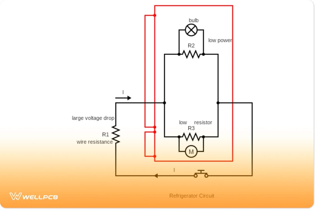 Refrigerator circuit diagram