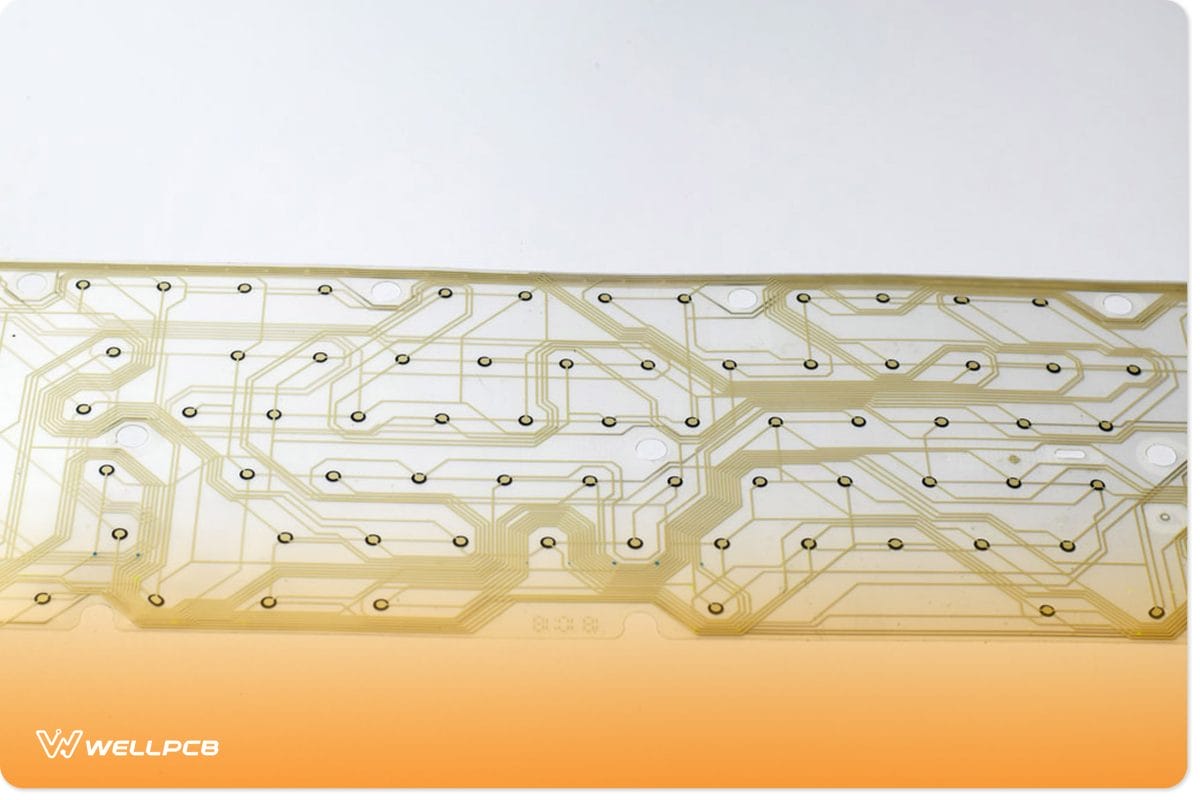 Transparent keyboard PCB