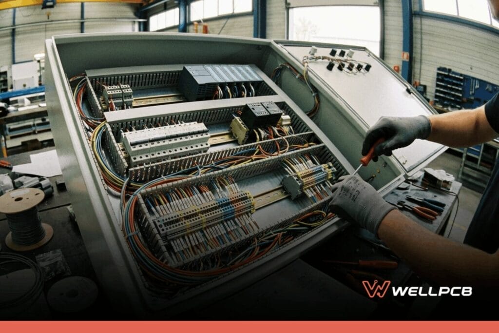 component sourcing and inventory management industrial control components