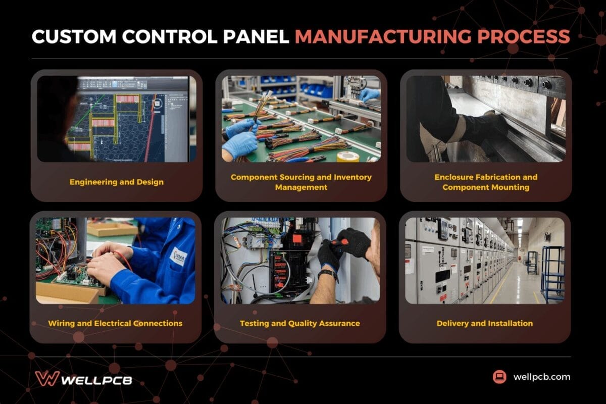 custom control panel manufacturing process