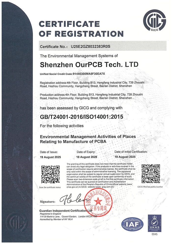 iso14001：2015 new address