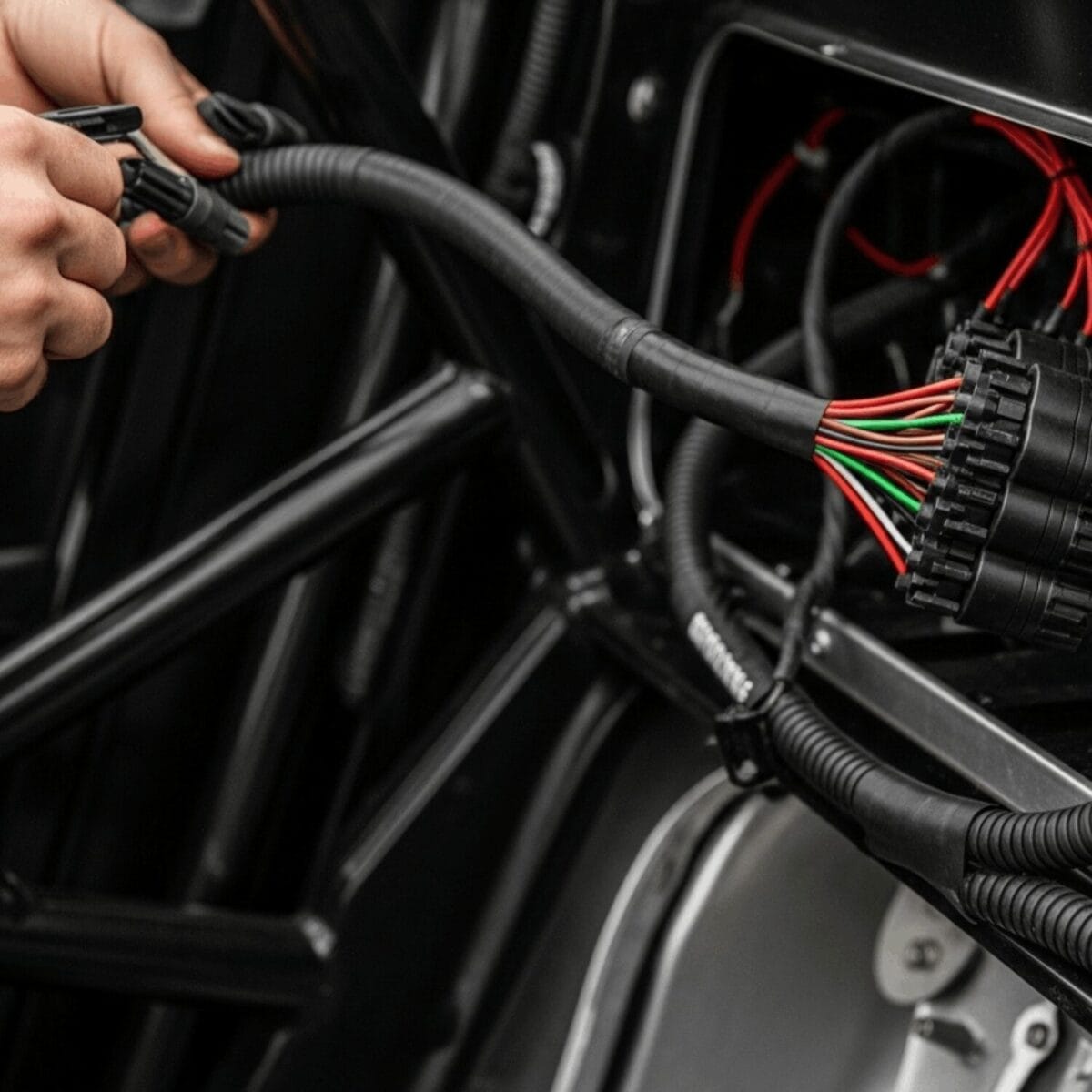 our capabilities as a motorsport wiring harness manufacturer