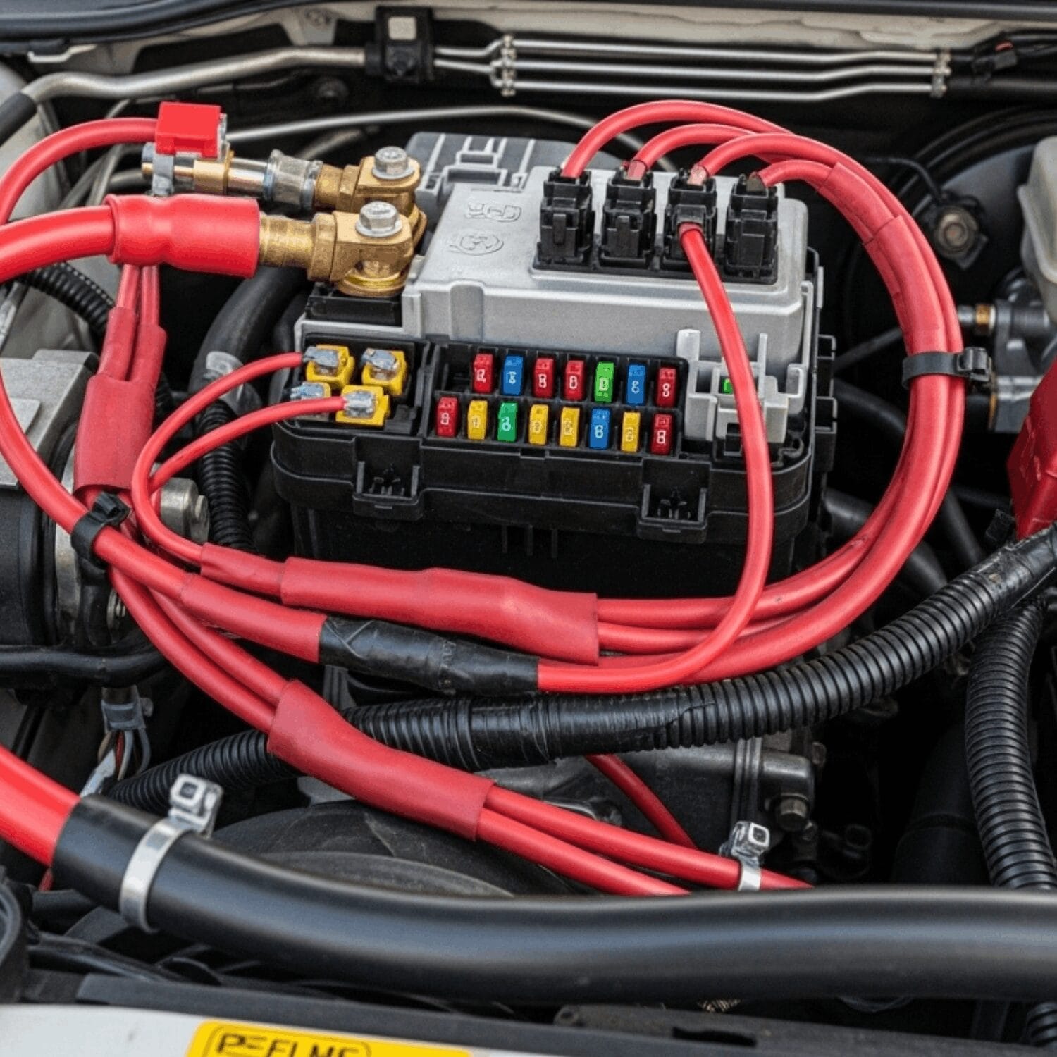 power distribution & battery cables motorsport wiring harness​