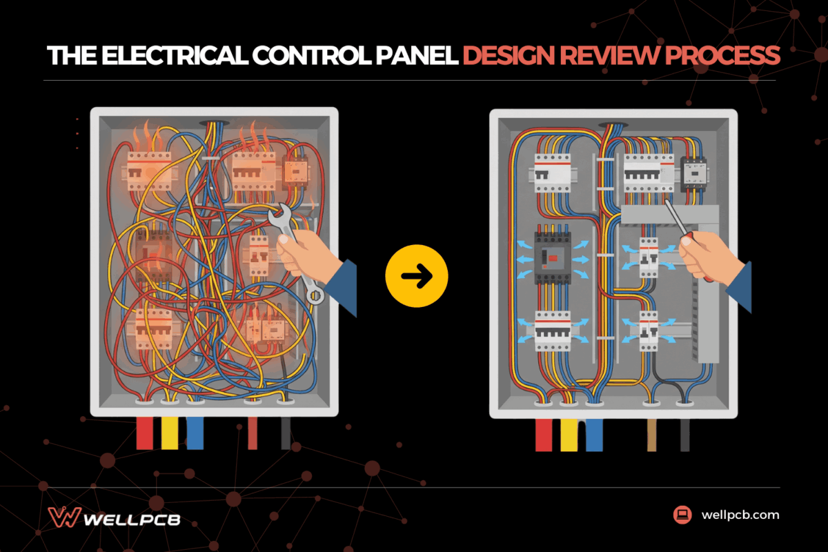 the electrical control panel design review process