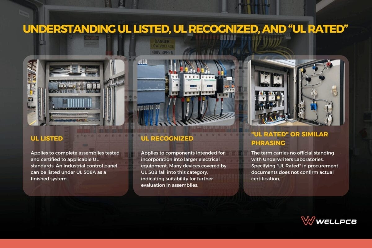 understanding ul listed, ul recognized, and “ul rated”