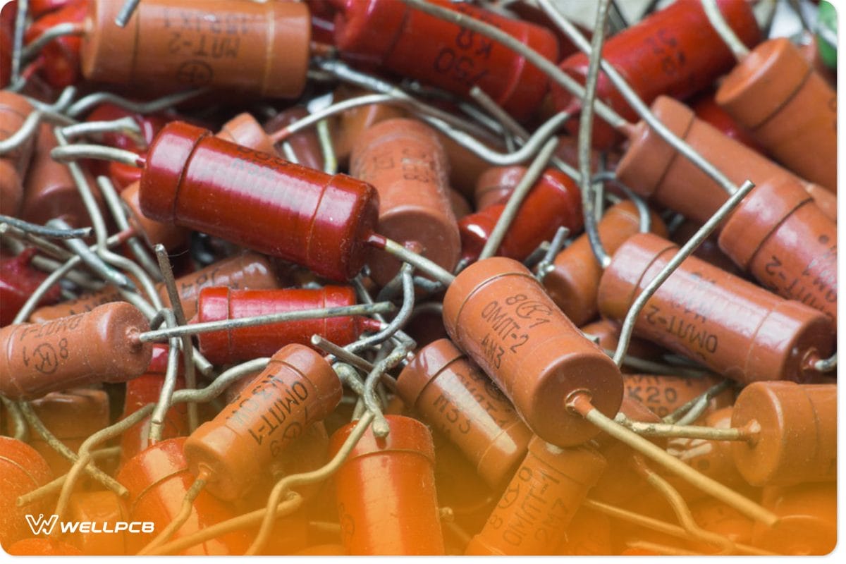 vintage electronic resistors
