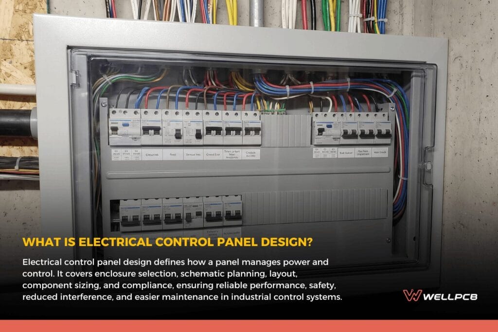 what is electrical control panel design